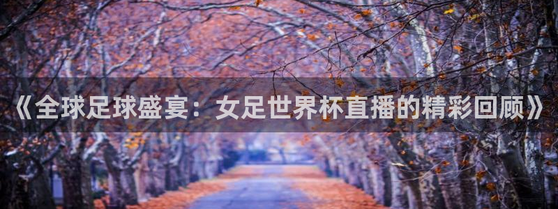 美洲杯直播：《全球足球盛宴：女足世界杯直播的精彩回顾》