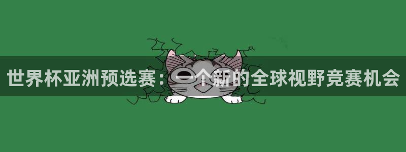 美国世界杯：世界杯亚洲预选赛：一个新的全球视野竞赛机会