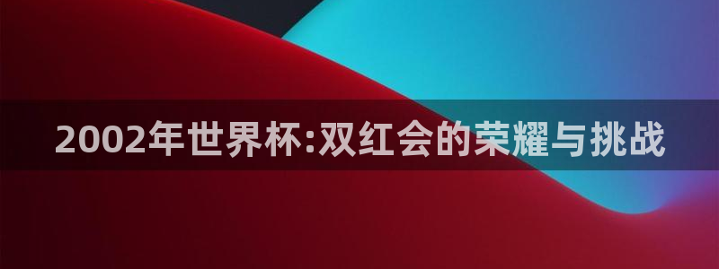 世界杯直播网站：2002年世界杯:双红会的荣耀与挑战